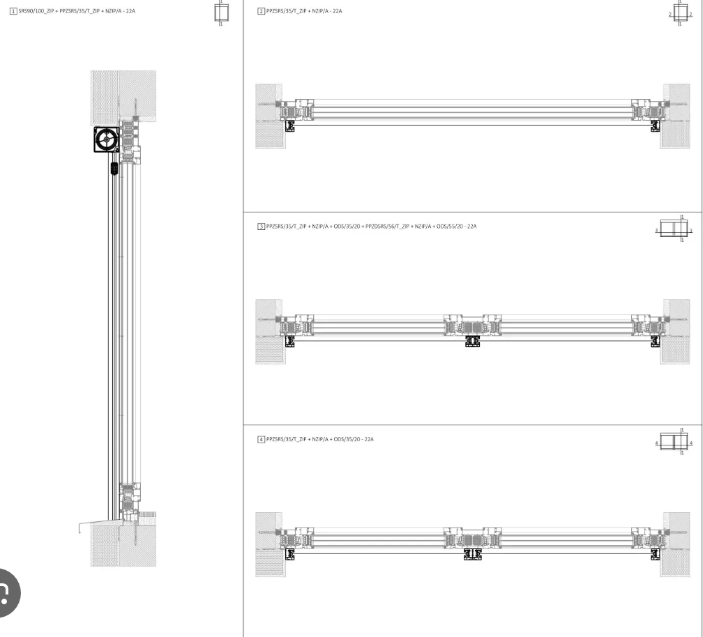 Écrans ZIP Aluprof2