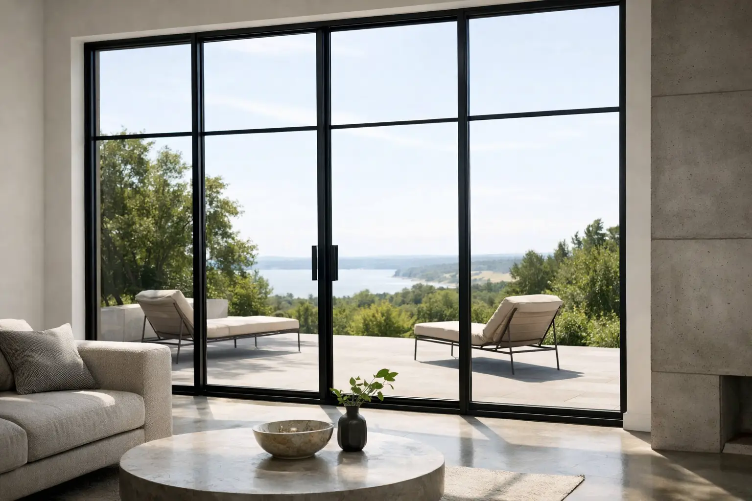 Ventanas de acero minimalistas: cuándo elegirlas