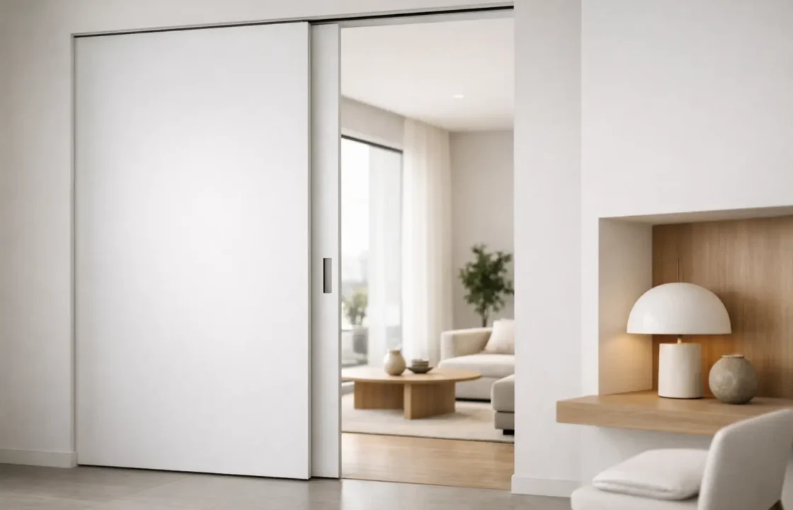 Guía de puertas correderas minimalistas