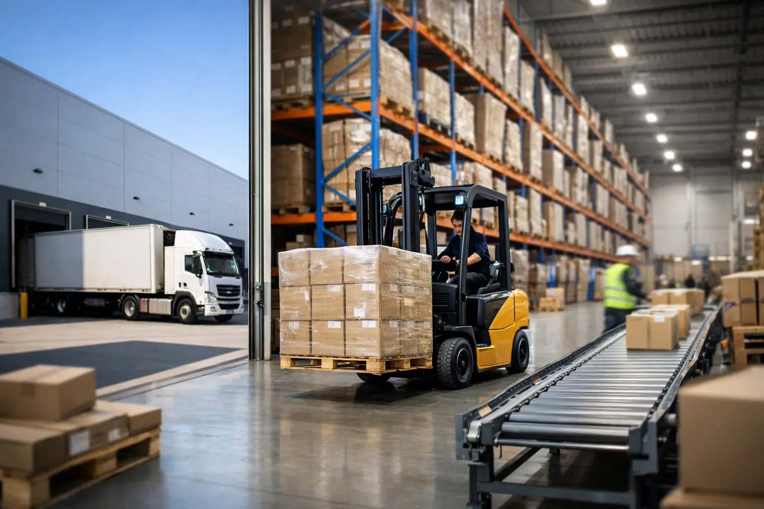 Mejores soluciones para naves logísticas