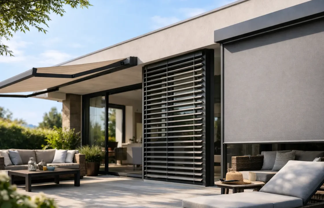 Sistemas de protección solar exterior: qué elegir