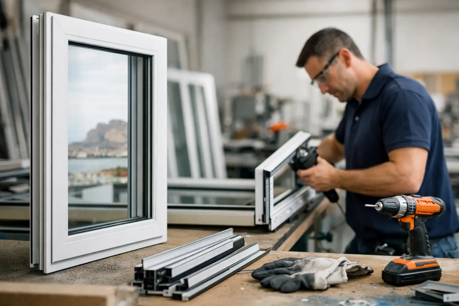 Fabricación propia de ventanas en Alicante