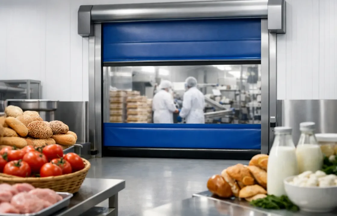 Puertas rápidas para alimentación: qué exigir