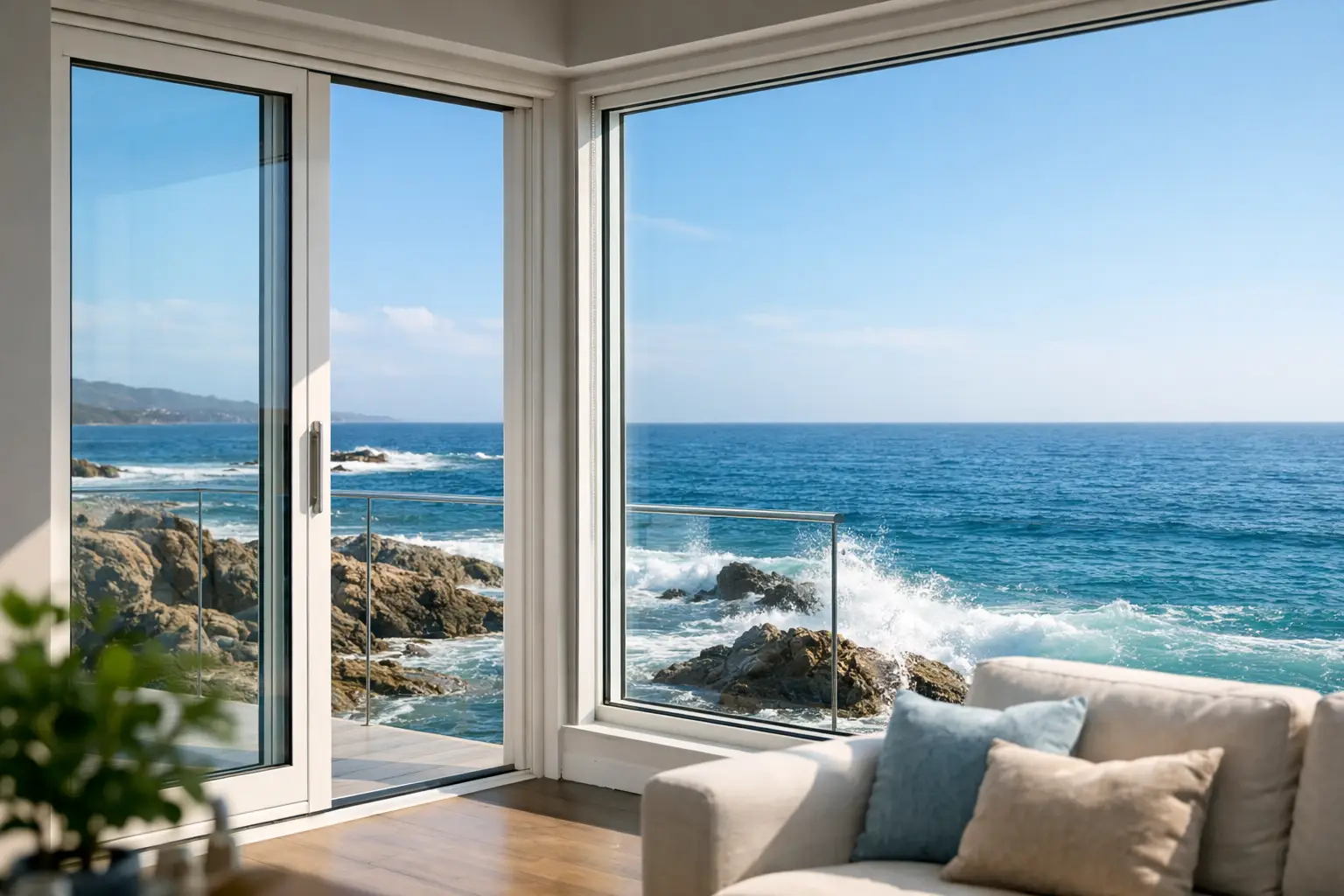 Qué ventanas poner cerca del mar sin equivocarse