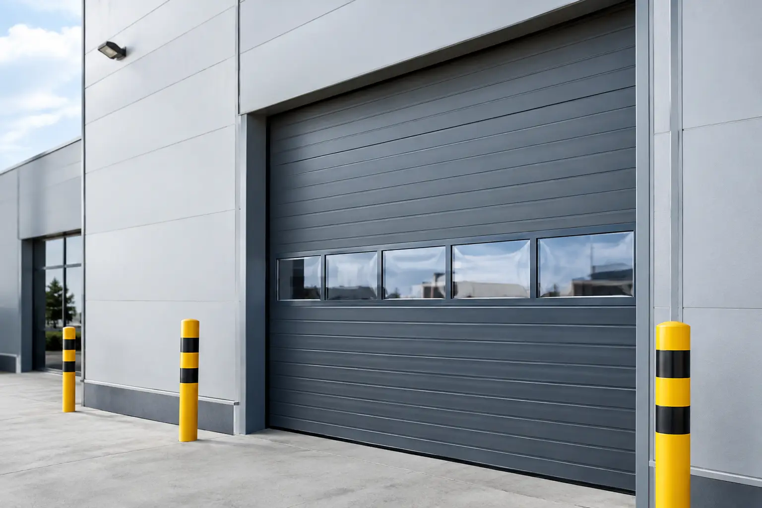 ¿Cuánto dura una puerta seccional industrial?
