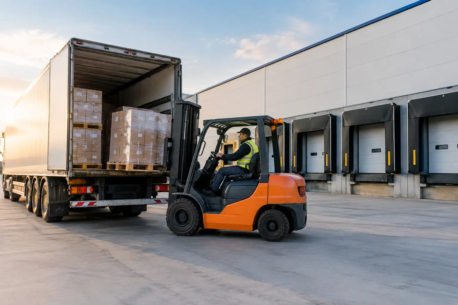 Mejores soluciones de carga logística industrial